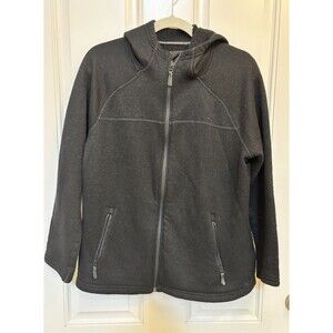 Smartwool hoodie Jacket Womens small Hudson Trail Merino Wool Fleece full zip